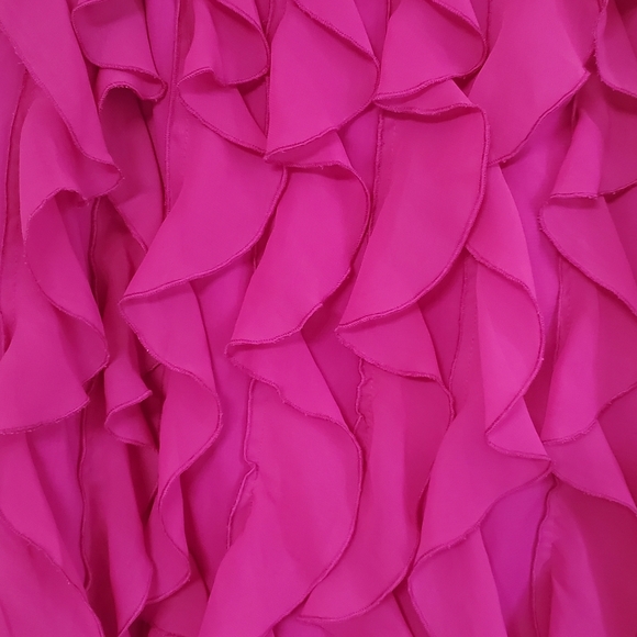 Trulli blouse in fuchsia, size small - Picture 3 of 3